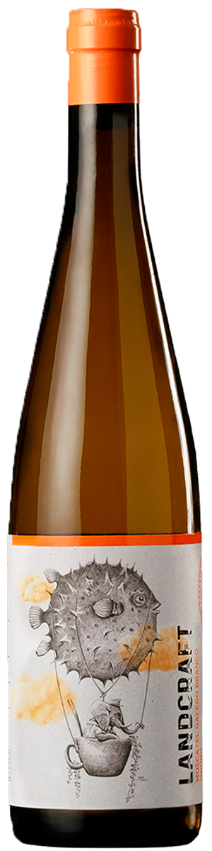 Rótulo Geographic Wines Landcraft Moscatel Galego Branco