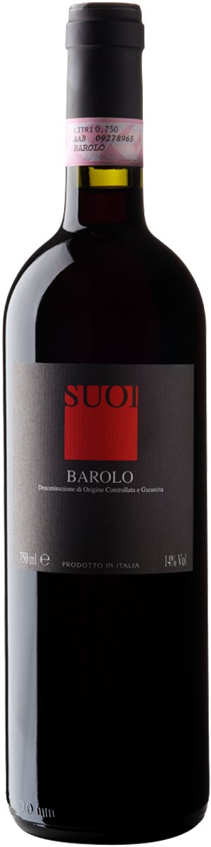 Rótulo Gianni Gagliardo Barolo Suoi