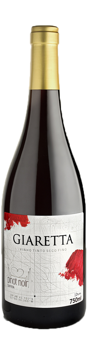 Rótulo Giaretta Pinot Noir