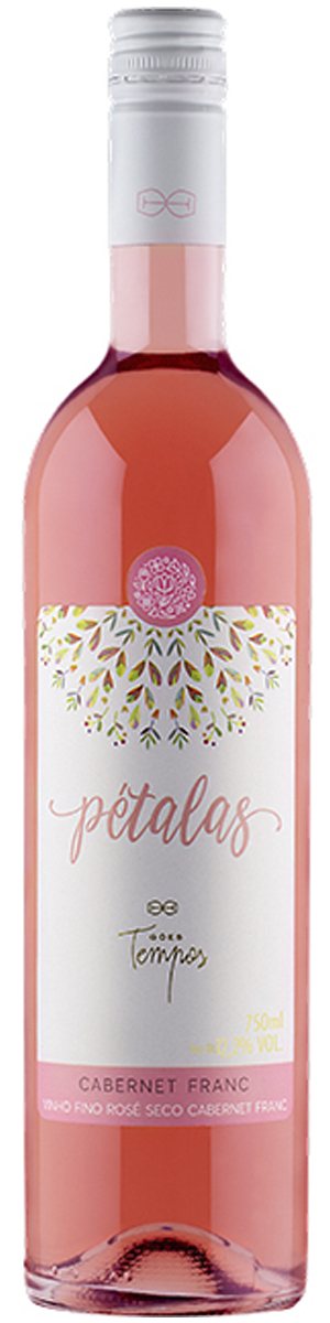 Rótulo Góes Tempos Pétalas Rosé Cabernet Franc