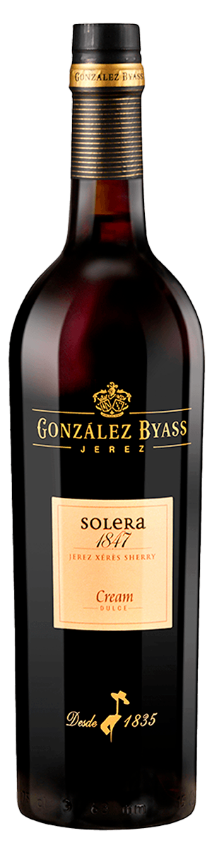 Rótulo González Byass Solera 1847 Cream Sherry