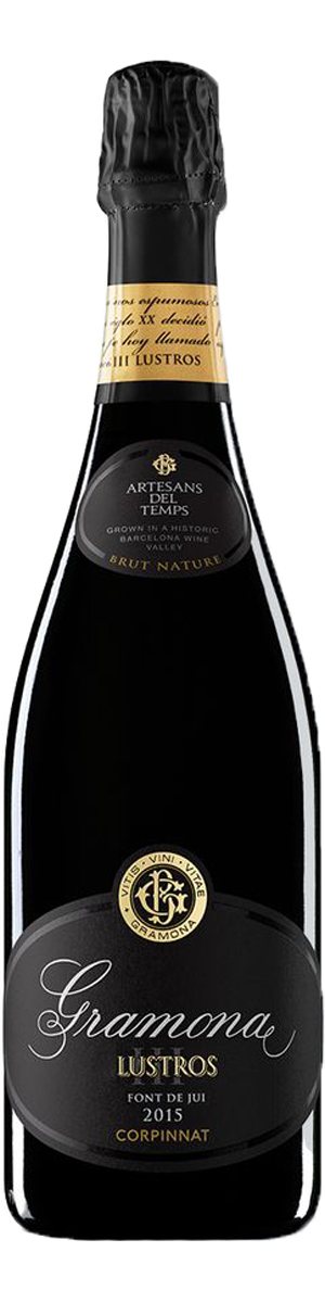 Rótulo Gramona III Lustros Brut Nature