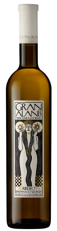 Rótulo Gran Alanís Treixadura y Godello