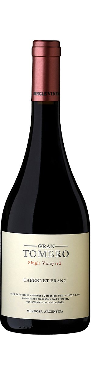 Rótulo Gran Tomero Single Vineyard Cabernet Franc