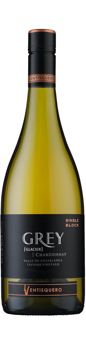 Rótulo Grey Single Block Tapihue Vineyard Chardonnay