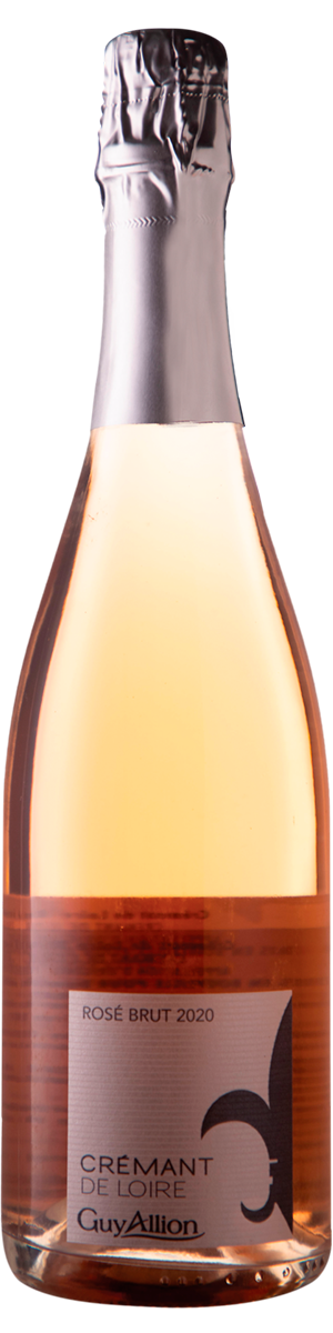 Rótulo Guy Allion Crémant de Loire Rosé Brut