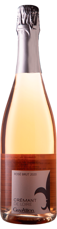 Rótulo Guy Allion Crémant de Loire Rosé Brut