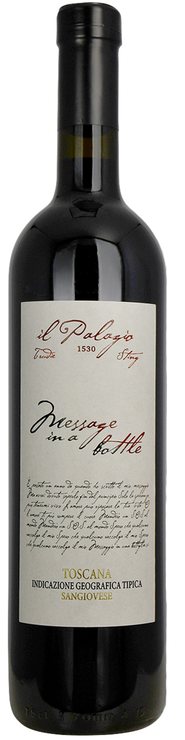 Rótulo Il Palagio Message In a Bottle Sangiovese