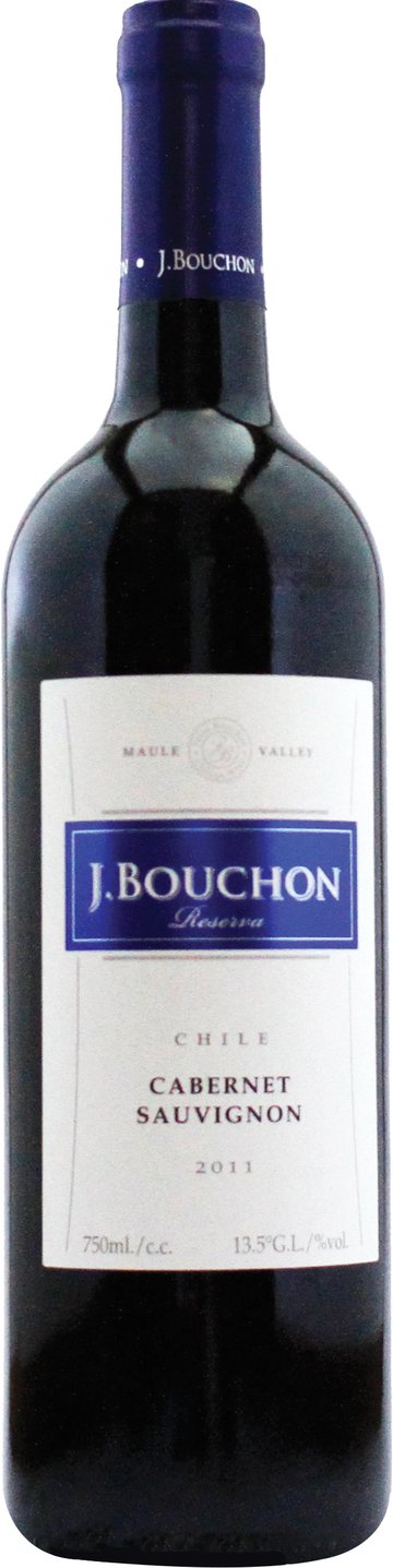 Rótulo J. Bouchon Reserva Cabernet Sauvignon