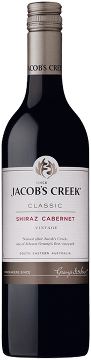 Rótulo Jacob’s Creek Classic Shiraz Cabernet 