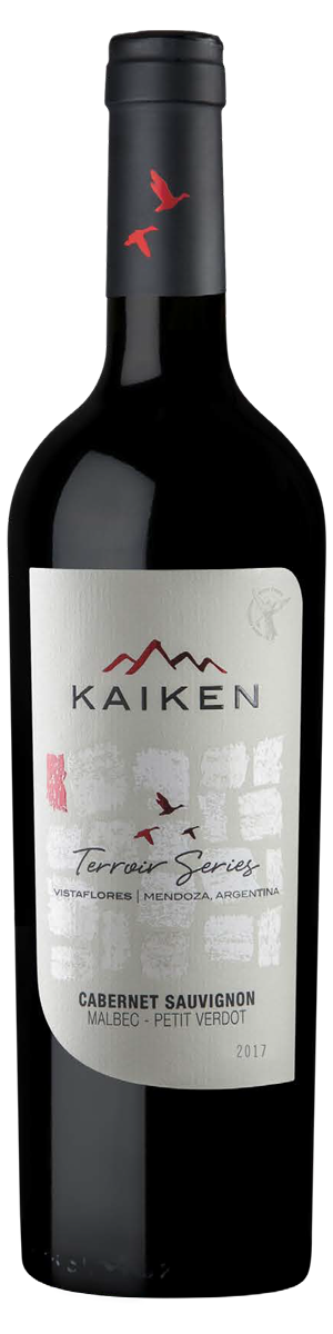 Rótulo Kaiken Terroir Series Cabernet Sauvignon Malbec Petit Verdot