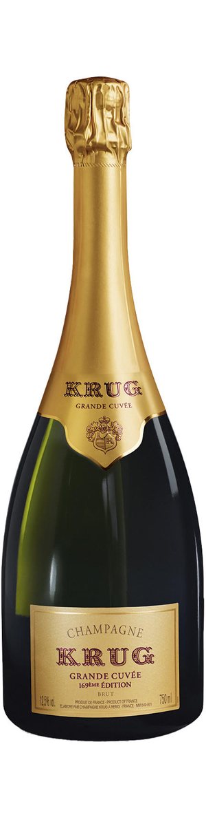 Rótulo Krug Grande Cuvée 169ème Édition