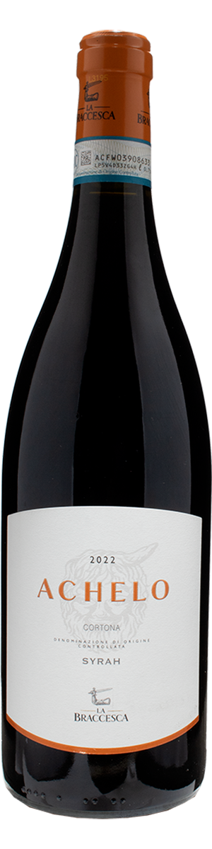 Rótulo La Braccesca Achelo Syrah