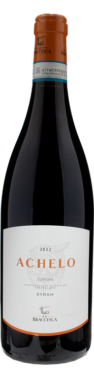 Rótulo La Braccesca Achelo Syrah