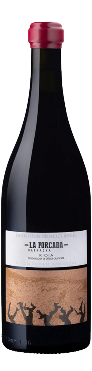 Rótulo La Forcada Selección Terroir Garnacha