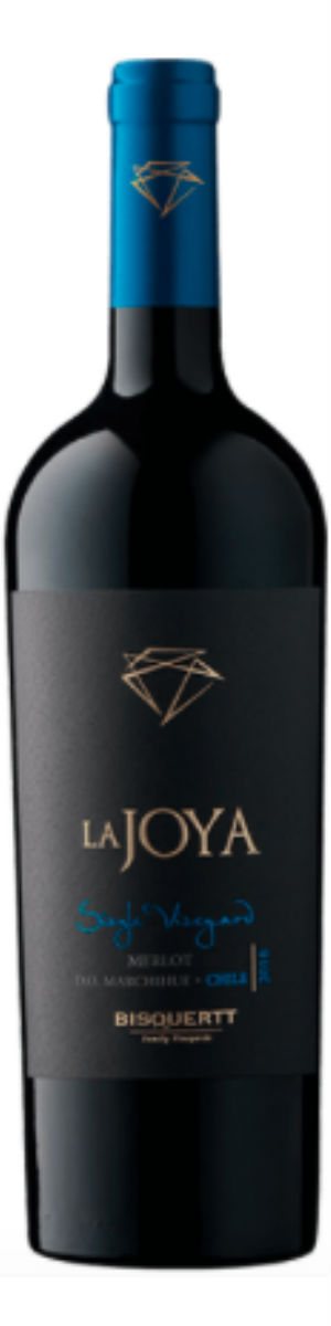 Rótulo La Joya Single Vineyard Merlot