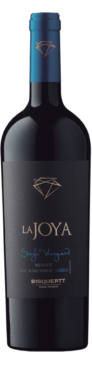 Rótulo La Joya Single Vineyard Merlot