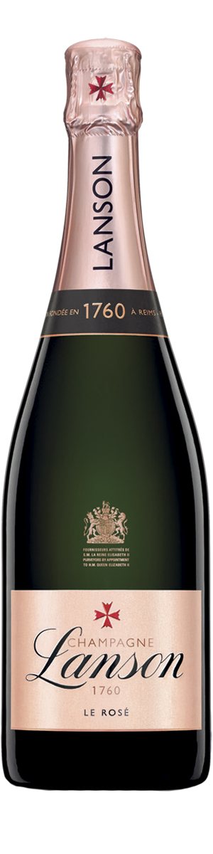 Rótulo Lanson Le Rosé Brut