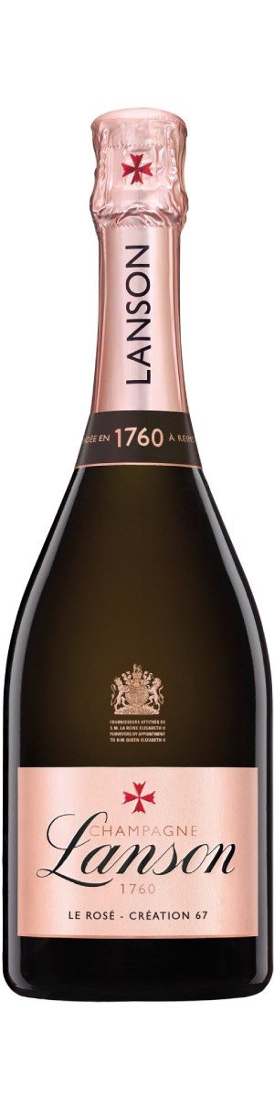 Rótulo Lanson Le Rosé Création 67