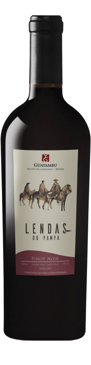 Rótulo Lendas do Pampa Pinot Noir