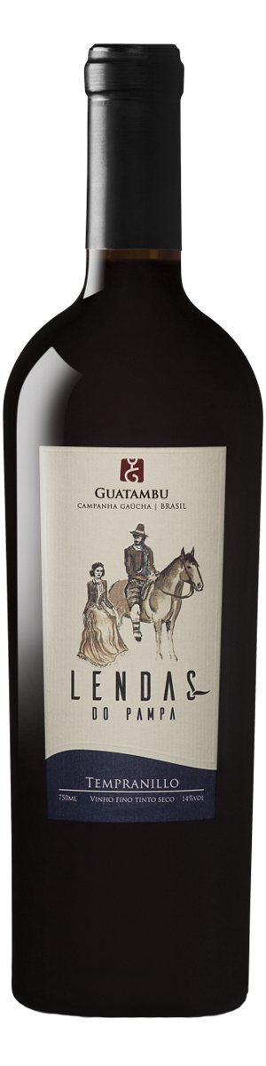 Rótulo Lendas do Pampa Tempranillo