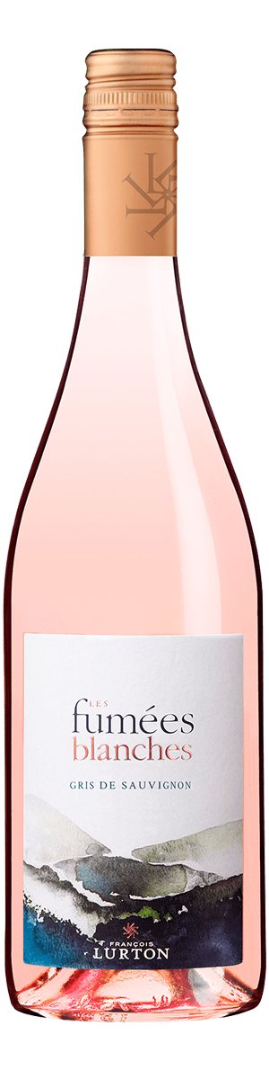 Rótulo Les Fumées Blanches Rosé Gris de Sauvignon