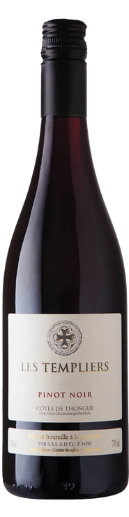 Rótulo Les Templiers Pinot Noir