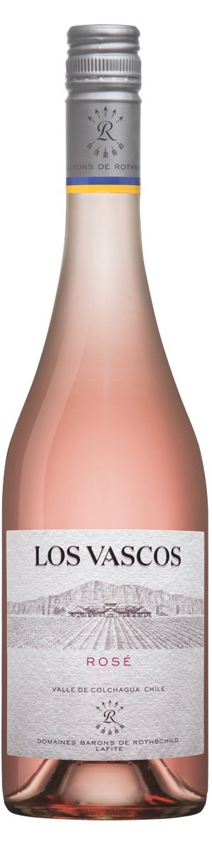 Rótulo Los Vascos Rosé