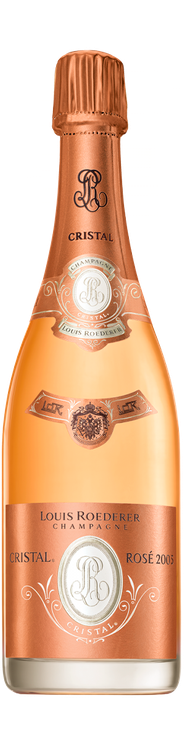 Rótulo Louis Roederer Cristal Rosé