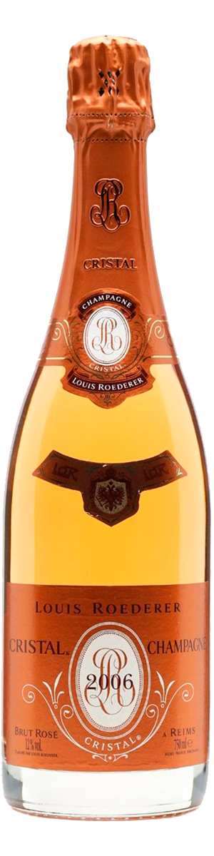 Rótulo Louis Roederer Cristal Rosé