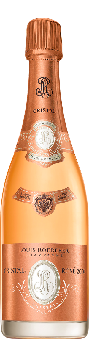 Rótulo Louis Roederer Cristal Rosé