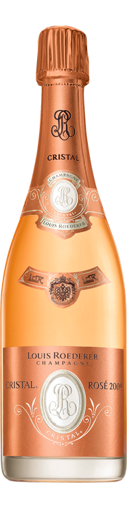 Rótulo Louis Roederer Cristal Rosé