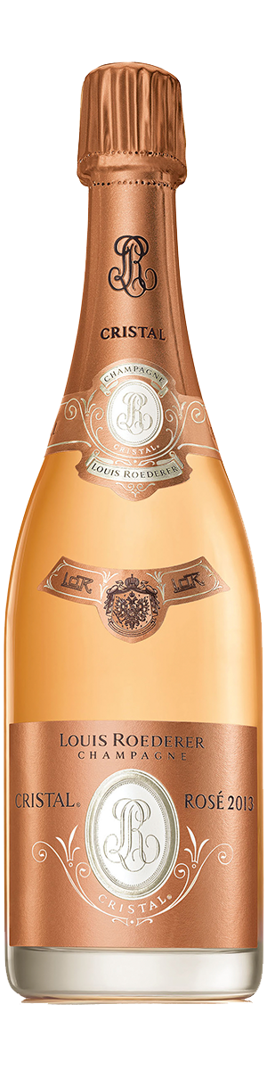 Rótulo Louis Roederer Cristal Rosé