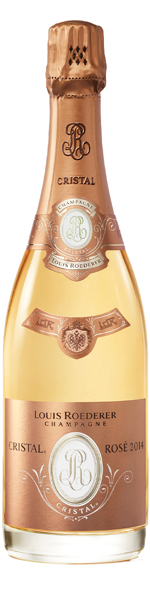 Rótulo Louis Roederer Cristal Rosé