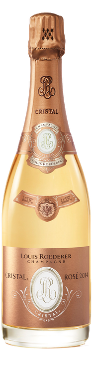 Rótulo Louis Roederer Cristal Rosé