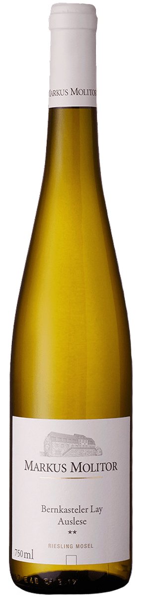 Rótulo Markus Molitor Bernkasteler Lay Auslese ** Riesling