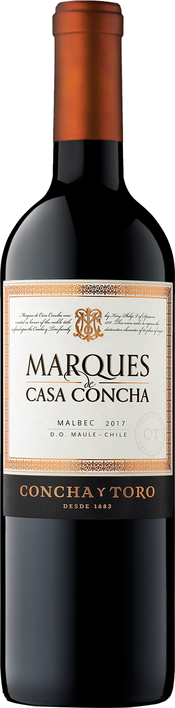 Rótulo Marqués de Casa Concha Malbec