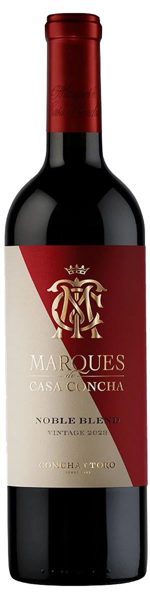 Rótulo Marqués de Casa Concha Noble Blend