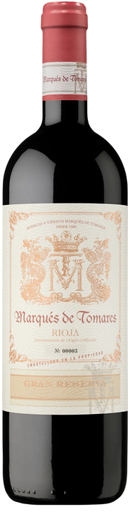 Rótulo Marqués de Tomares Gran Reserva Tinto