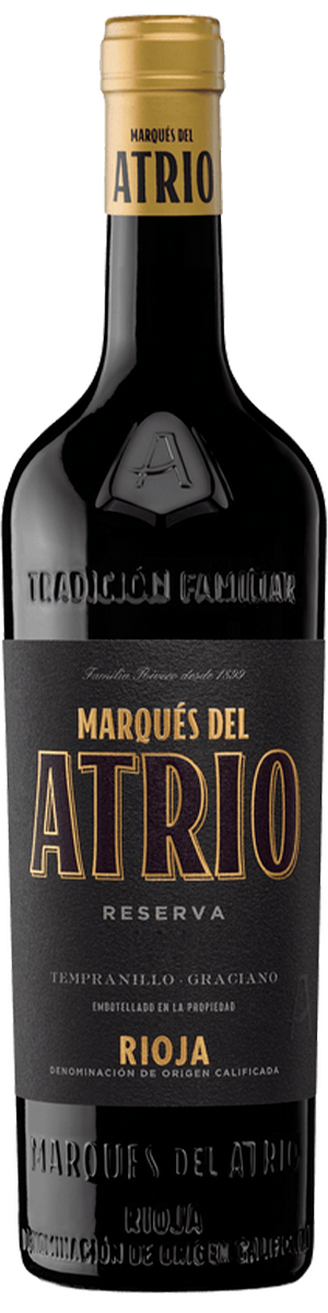 Rótulo Marqués del Atrio Reserva