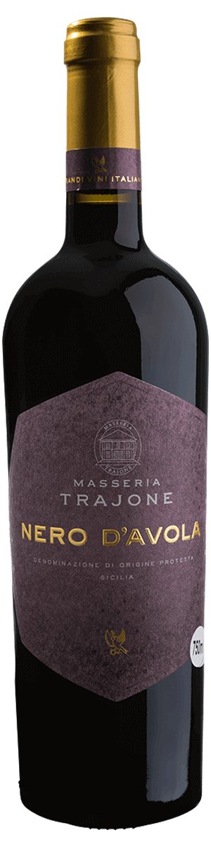 Rótulo Masseria Trajone Nero d'Avola