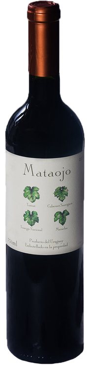 Rótulo Mataojo Tannat Cabernet Sauvignon Touriga Nacional Marselan