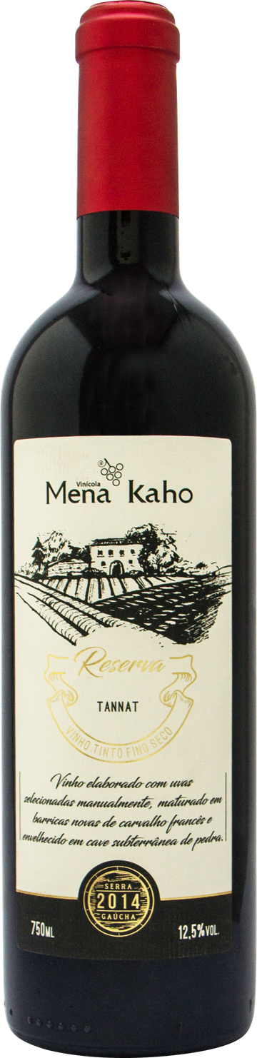 Rótulo Mena Kaho Reserva Tannat