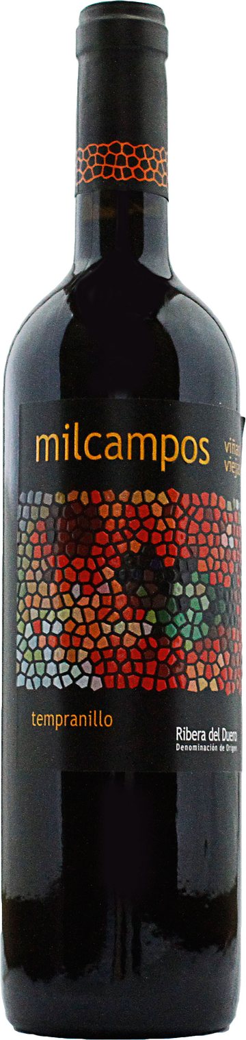 Rótulo Milcampos Viñas Viejas Tempranillo