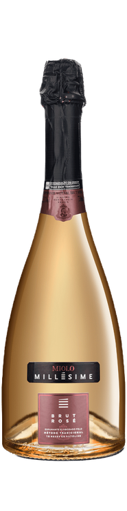 Rótulo Miolo Millesime Brut Rosé