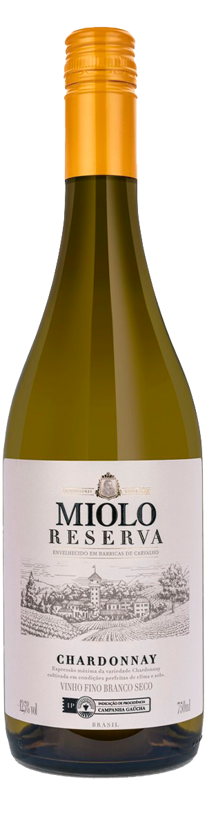 Rótulo Miolo Reserva Chardonnay