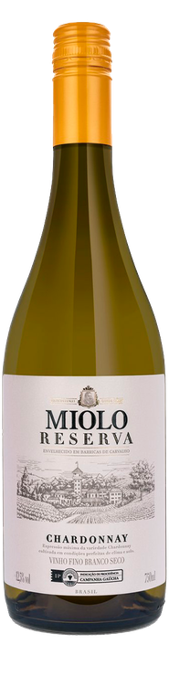 Rótulo Miolo Reserva Chardonnay