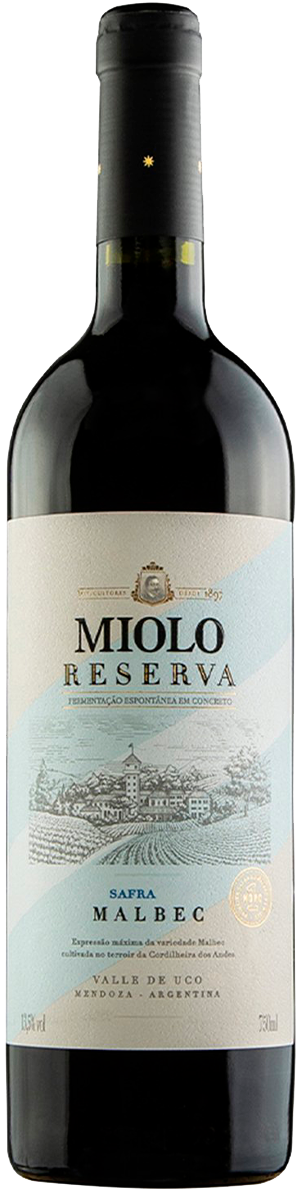 Rótulo Miolo Reserva Malbec