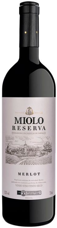 Rótulo Miolo Reserva Merlot