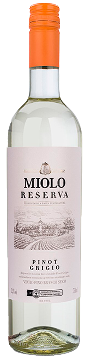 Rótulo Miolo Reserva Pinot Grigio